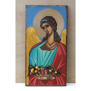 Αγιογραφία σε ξύλo - Άγγελος