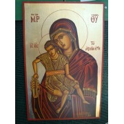 Αγιογραφία σε ξύλo - "Άξιον Εστί"