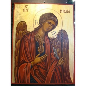 Αγιογραφία σε ξύλο - Αρχάγγελος Μιχαήλ