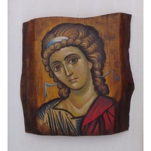 Κεφαλή αγγέλου σε ξύλο