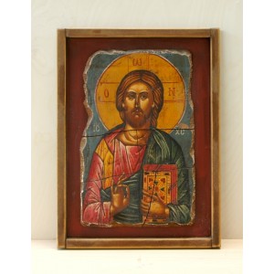 Αγιογραφία χειροποίητη με τεχνική "φρέσκο"