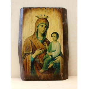 Αγιογραφία σε φυσικό ξύλο