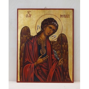Αγιογραφία σε ξύλο - Αρχάγγελος Μιχαήλ