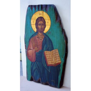 Αγιογραφία σε κορμό