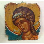 Αγιογραφία χειροποίητη με τεχνική "φρέσκο" - Κεφαλή Αγγέλου