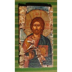 Αγιογραφία χειροποίητη με τεχνική "φρέσκο"