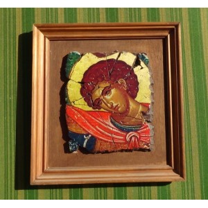 Αγιογραφία χειροποίητη με τεχνική "φρέσκο"