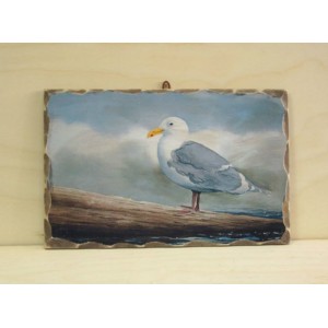 Ξύλινο Καδράκι - Θαλασσινό θέμα A3